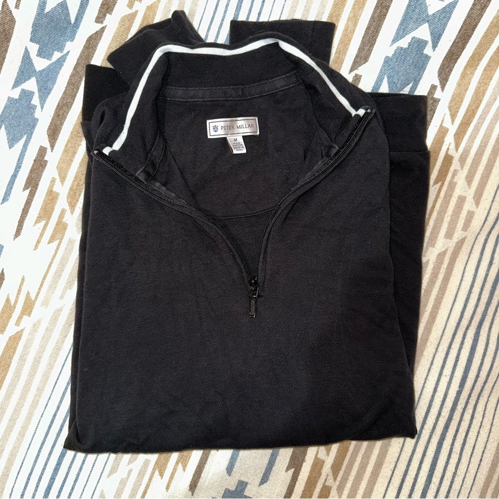 Peter Millar quarter zip pullover